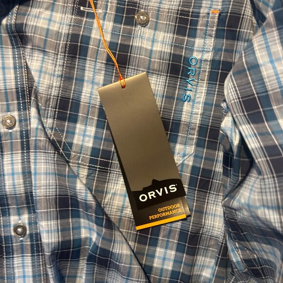 Orvis Active Fit Performance Plaid L (NWT) - Picture 4 of 5